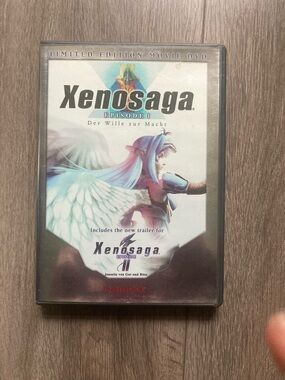 Xenosaga Episode I Limited Edition Movie DVD featuring cut-scenes
